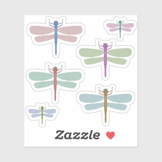 Dragonfly sticker pack (Vel)