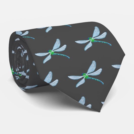 Dragonfly Stropdas (Opgerold)