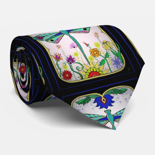 Dragonfly Stropdas (Opgerold)