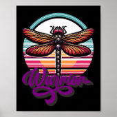 Dragonfly Suicide Prevention Awareness Support War Poster (Voorkant)
