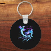 Dragonfly Suicide Prevention Awareness Warrior Sem Sleutelhanger (Voorkant)