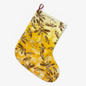Dragonfly Sunshine Grote Kerstsok (Voorkant (Hangend))