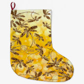 Dragonfly Sunshine Grote Kerstsok (Voorkant)