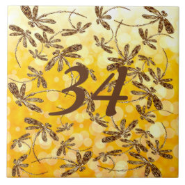 Dragonfly Sunshine Tegeltje