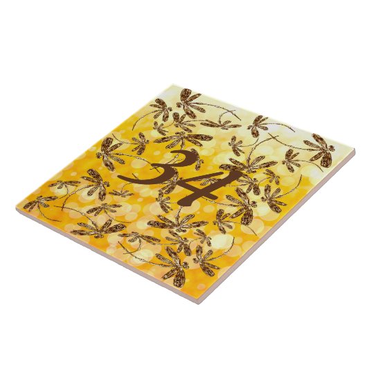 Dragonfly Sunshine Tegeltje