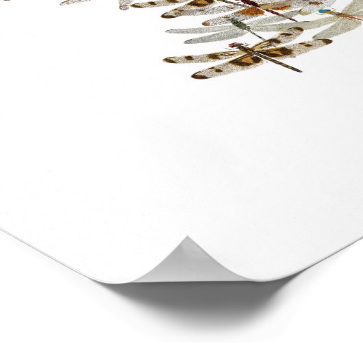 Dragonfly Swarm Poster (Hoek)