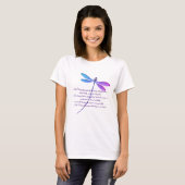 Dragonfly-symboliek T-shirt (Voorkant volledig)