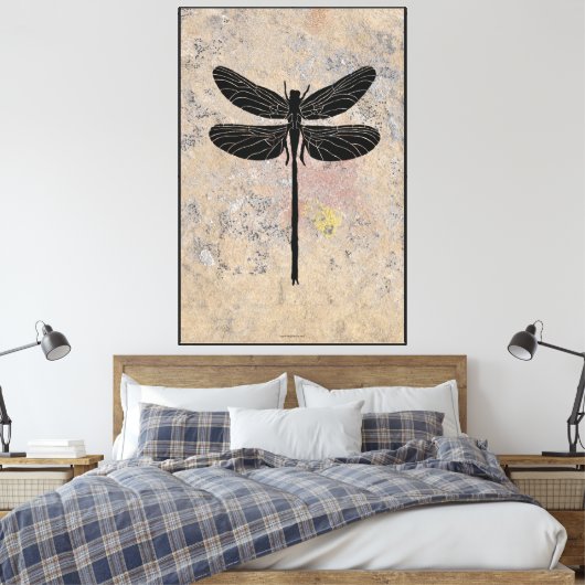 Dragonfly Talking Canyons, New Mexico Canvas Afdruk (Insitu (Slaapkamer))