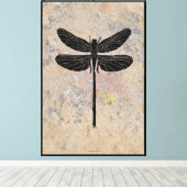 Dragonfly Talking Canyons, New Mexico Canvas Afdruk (Insitu (Houten vloer))