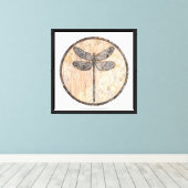 Dragonfly Talking Canyons, New Mexico Canvas Afdruk (Insitu (Houten vloer))