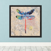 Dragonfly Talking Canyons, New Mexico Canvas Afdruk (Insitu (Houten vloer))