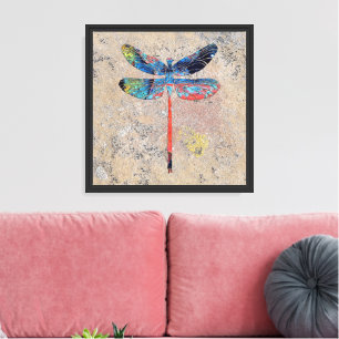 Dragonfly Talking Canyons, New Mexico Canvas Afdruk