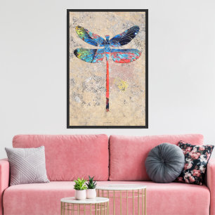 Dragonfly Talking Canyons, New Mexico Canvas Afdruk