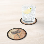 Dragonfly Talking Canyons, New Mexico Ronde Kartonnen Onderzetter (Insitu)