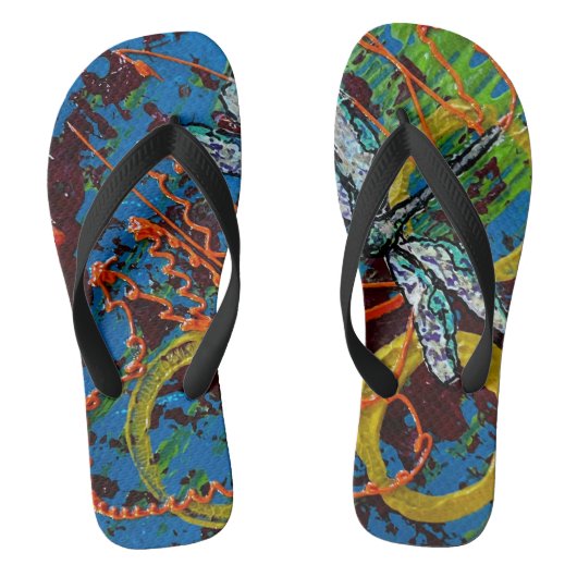 Dragonfly Teenslippers (Voetbed)
