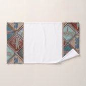 Dragonfly Tegels Badhanddoek set Bad Handdoek (Handdoek)