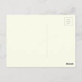 dragonfly-tekening Antiek snijpad Briefkaart (Achterkant)