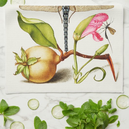 Dragonfly Theedoek (Gevouwen)