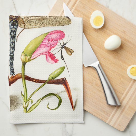 Dragonfly Theedoek (Quarter Fold)