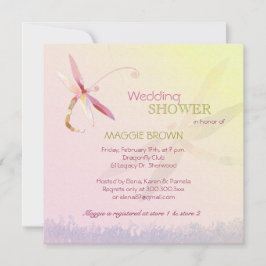 Dragonfly Theme Uniek Vrijgezellenfeest Kaart