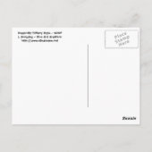 Dragonfly Tiffany Style Briefkaart (Achterkant)