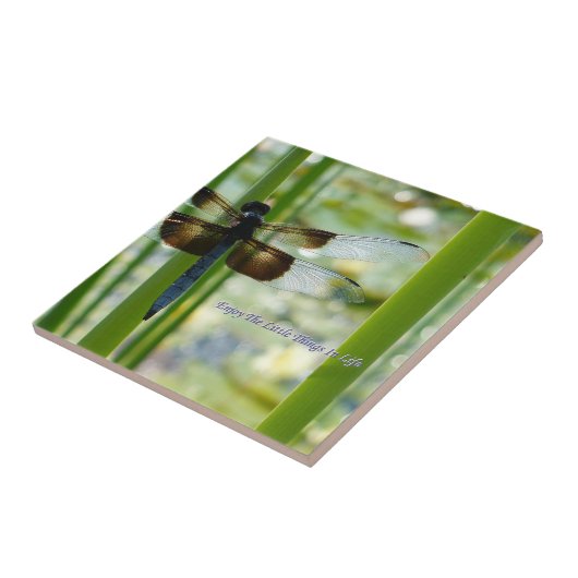 Dragonfly Tile Tegeltje (Zijkant)