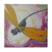 Dragonfly Tile Tegeltje (Voorkant)