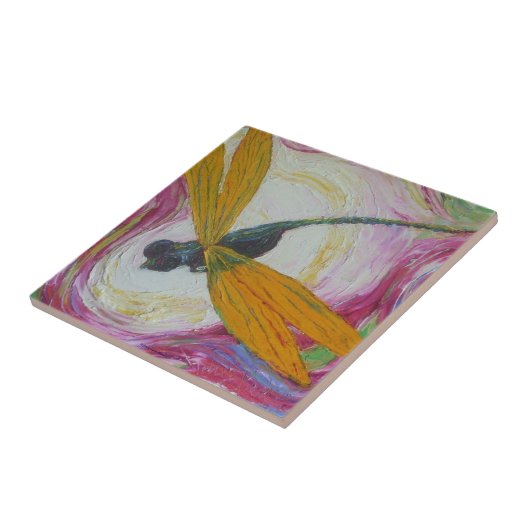 Dragonfly Tile Tegeltje (Zijkant)