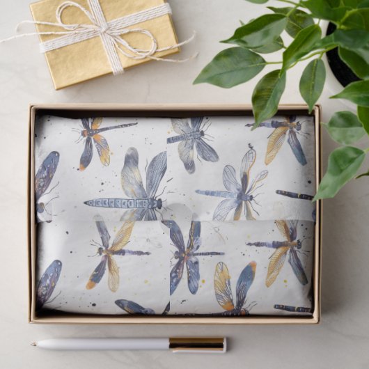 Dragonfly tissuepapier (Geschenk)