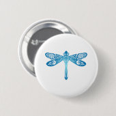 Dragonfly Tribal Tattoo Gift Idee Ronde Button 5,7 Cm (Voorkant /achterkant)