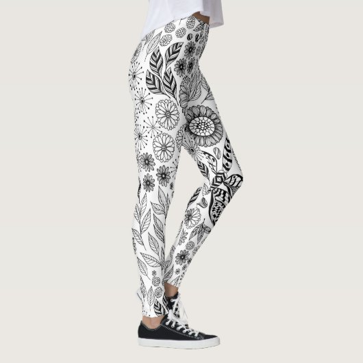 Dragonfly-tuin Leggings (Rechts)