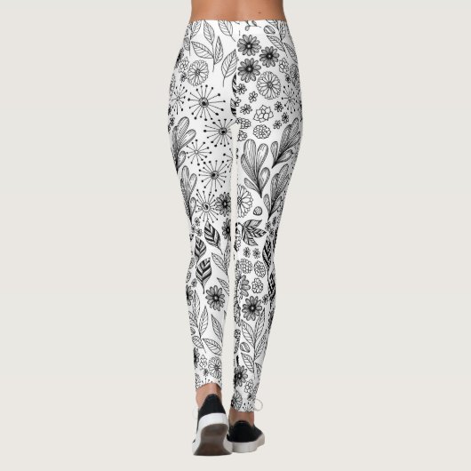 Dragonfly-tuin Leggings (Achterkant)