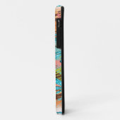 Dragonfly Turquoise Splash Case-Mate iPhone Case (Achterkant/links)