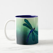 Dragonfly Tweekleurige Koffiemok (Links)