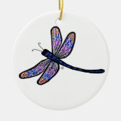 Dragonfly uit de hemel keramisch ornament (Voorkant)