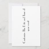 Dragonfly - Uitnodiging (Achterkant)