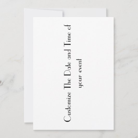 Dragonfly - Uitnodiging (Achterkant)