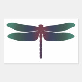 Dragonfly van de Ocean Depths Sticker (Voorkant)