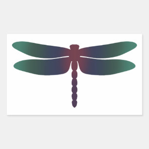 Dragonfly van de Ocean Depths Sticker