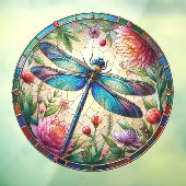 Dragonfly Venster Cling Raamsticker (Vel 3)