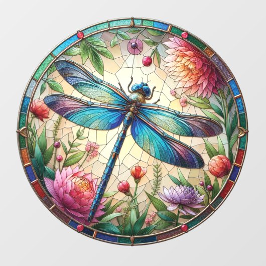 Dragonfly Venster Cling Raamsticker (Vel)