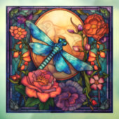 Dragonfly Venster Cling Raamsticker (Vel 3)