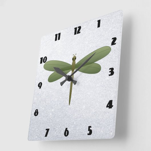 DRAGONFLY VIERKANTE KLOK (Hoek)