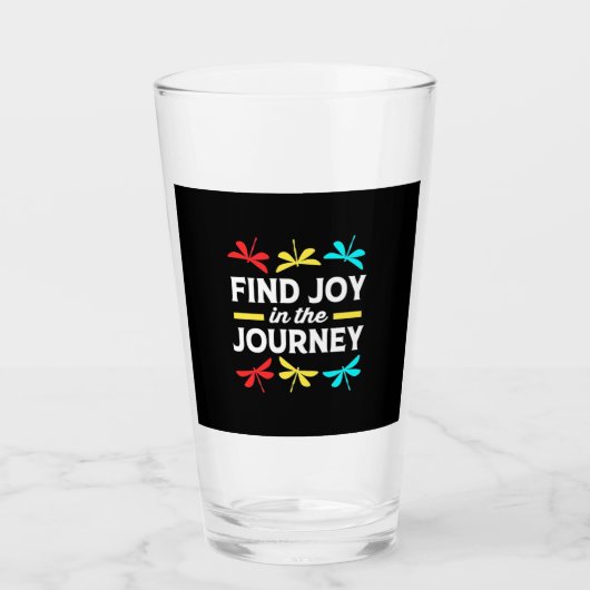 Dragonfly vindt Joy op reis Glas (Voorkant)