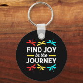 Dragonfly vindt Joy op reis Sleutelhanger (Voorkant)
