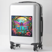 Dragonfly Vinyl Sticker (Koffer)