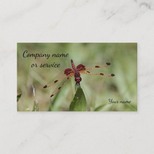 Dragonfly Visitekaartje (Voorkant)