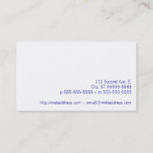 Dragonfly Visitekaartje (Achterkant)