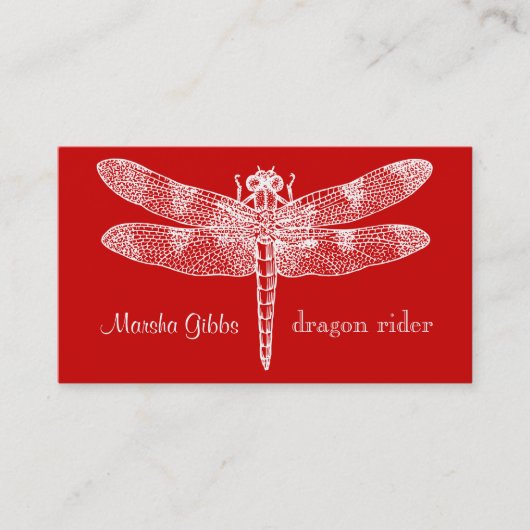 Dragonfly-Visitekaartje Visitekaartje (Voorkant)