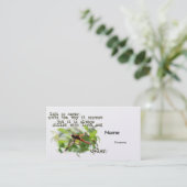 Dragonfly-Visitekaartje Visitekaartje (Staand voorkant)